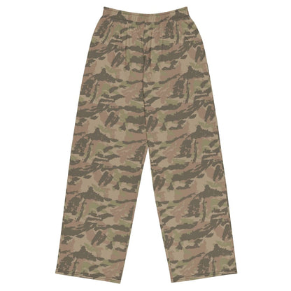 South African Railway Police CAMO unisex wide-leg pants - 2XS - Unisex Wide-Leg Pants