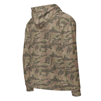 South African Railway Police CAMO Unisex zip hoodie - Zip Hoodie