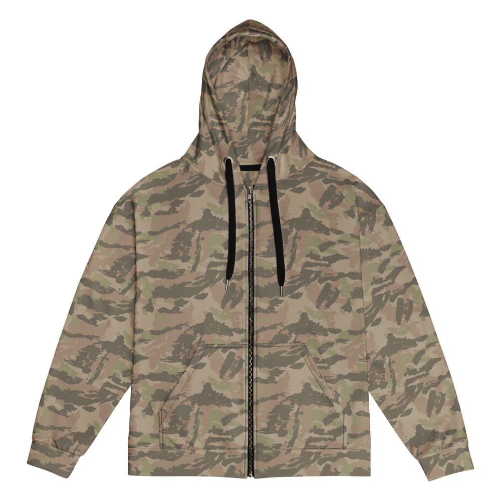 South African Railway Police CAMO Unisex zip hoodie - Zip Hoodie