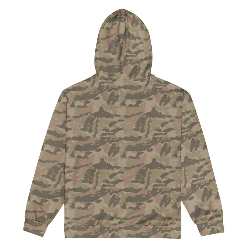 Brushstroke South African Railway Police CAMO Unisex Zip Hoodie