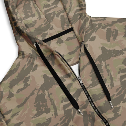 South African Railway Police CAMO Unisex zip hoodie - Zip Hoodie