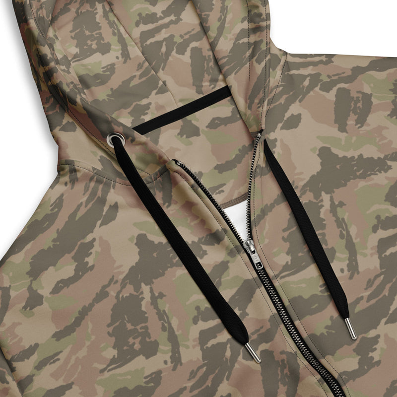 Brushstroke South African Railway Police CAMO Unisex Zip Hoodie