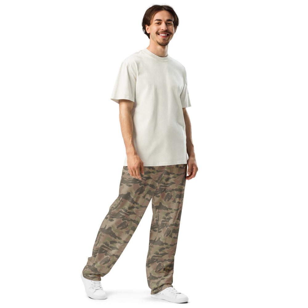 South African Railway Police CAMO Wide-leg joggers - Unisex Joggers