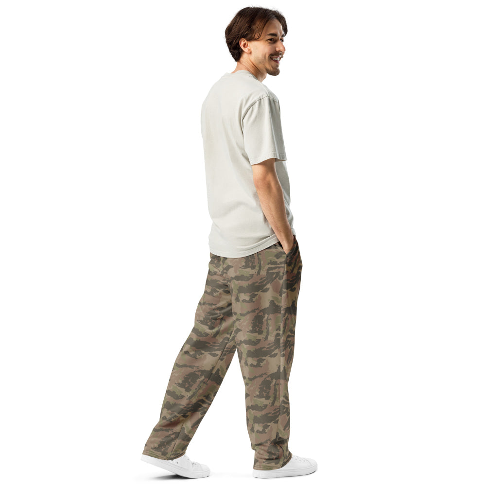 South African Railway Police CAMO Wide-leg joggers - Unisex Joggers