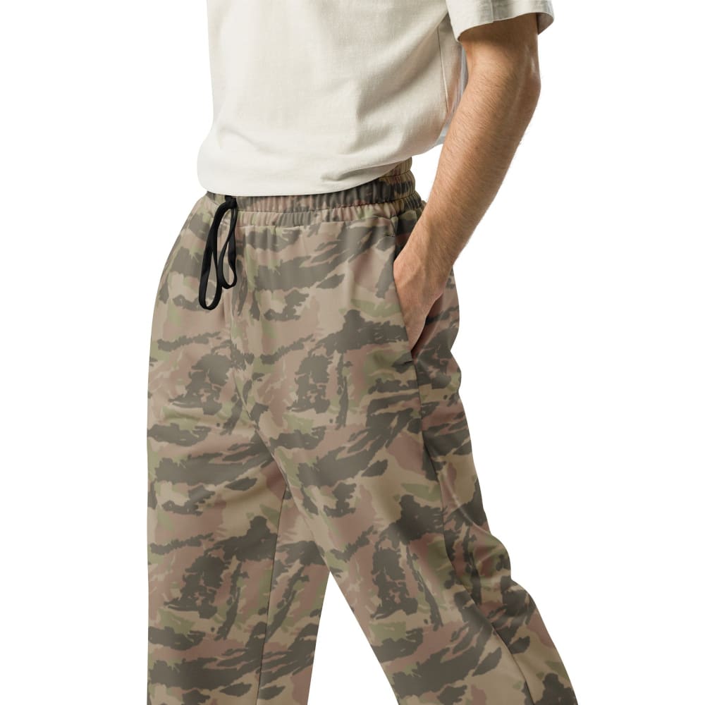 South African Railway Police CAMO Wide-leg joggers
