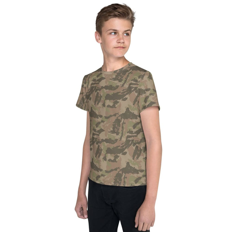 South African Railway Police CAMO Youth crew neck t-shirt