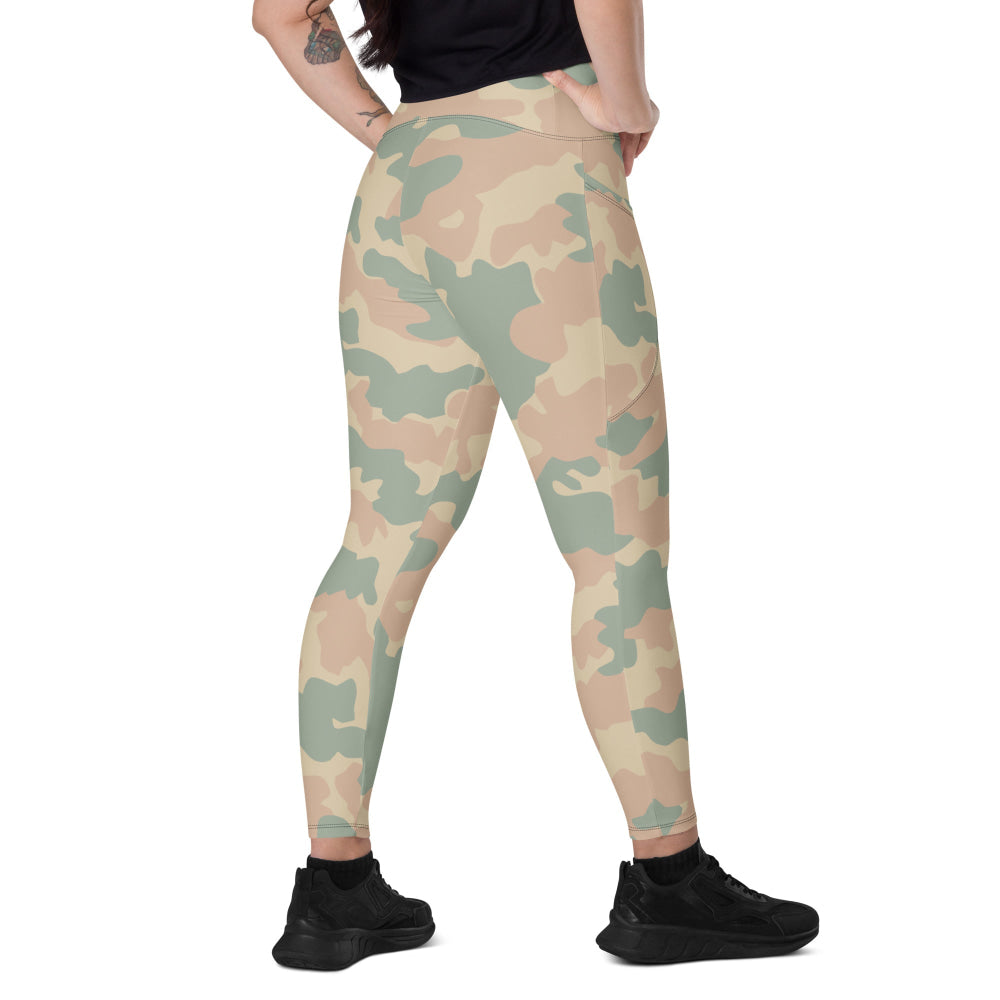 South African RECCE Hunter Group 1st GEN CAMO Leggings with pockets - 2XS - Womens With Pockets