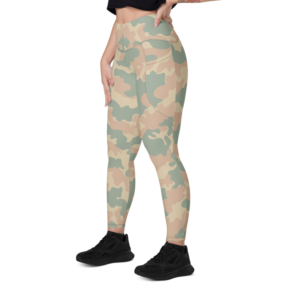 South African RECCE Hunter Group 1st GEN CAMO Leggings with pockets - Womens With Pockets