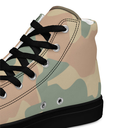 South African RECCE Hunter Group 1st GEN CAMO Men’s high top canvas shoes - Mens High Top Canvas Shoes