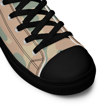 South African RECCE Hunter Group 1st GEN CAMO Men’s high top canvas shoes - Mens High Top Canvas Shoes