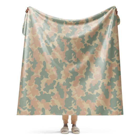 South African RECCE Hunter Group 1st GEN CAMO Sherpa blanket - 60″×80″