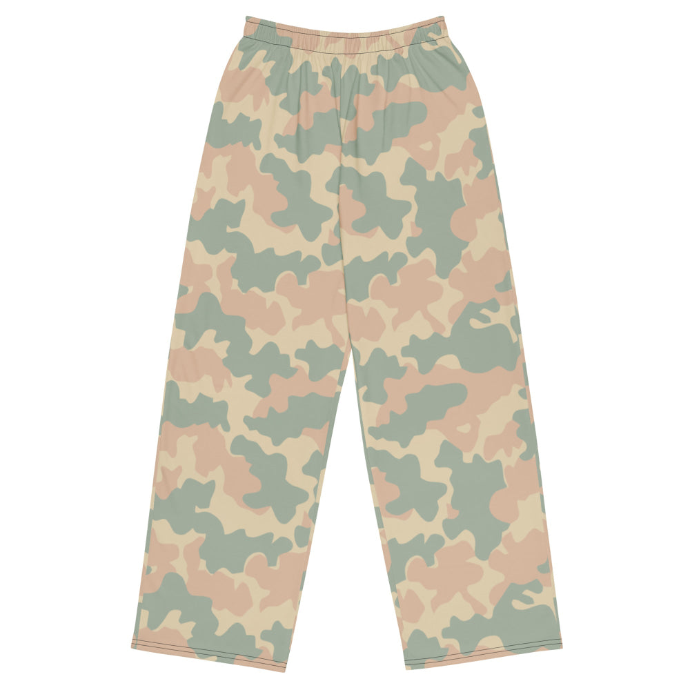 South African RECCE Hunter Group 1st GEN CAMO unisex wide-leg pants - 2XS - Unisex Wide-Leg Pants