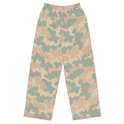 South African RECCE Hunter Group 1st GEN CAMO unisex wide-leg pants - 2XS - Unisex Wide-Leg Pants