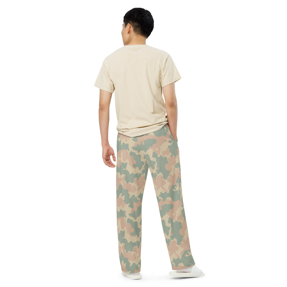 South African RECCE Hunter Group 1st GEN CAMO unisex wide-leg pants - Unisex Wide-Leg Pants