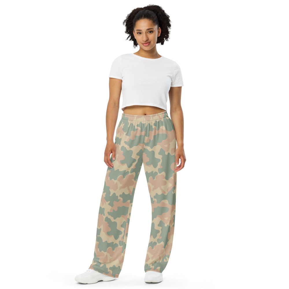 South African RECCE Hunter Group 1st GEN CAMO unisex wide-leg pants - Unisex Wide-Leg Pants