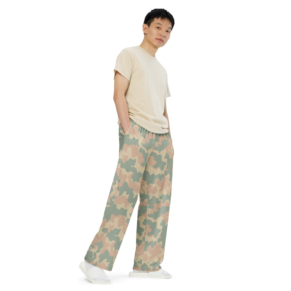 South African RECCE Hunter Group 1st GEN CAMO unisex wide-leg pants - Unisex Wide-Leg Pants