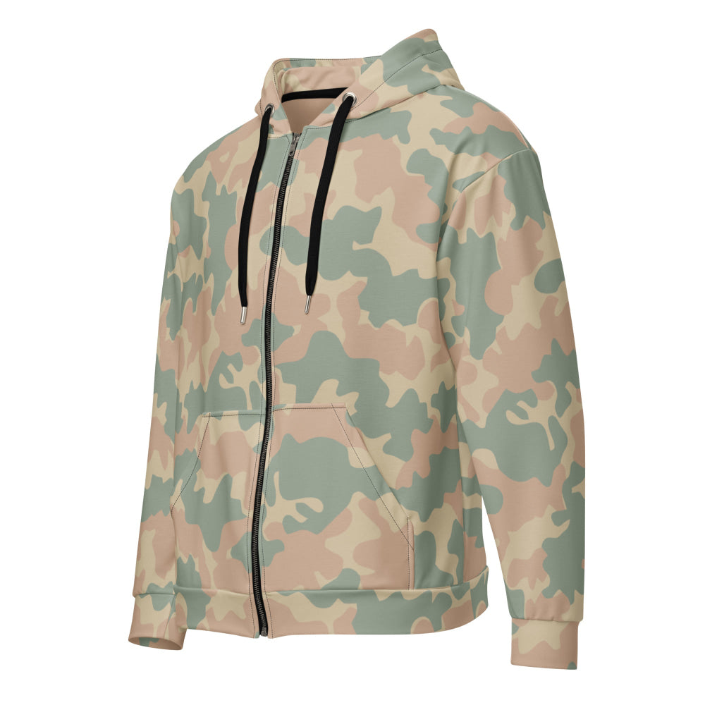 South African RECCE Hunter Group 1st GEN CAMO Unisex zip hoodie - 2XS - Zip Hoodie