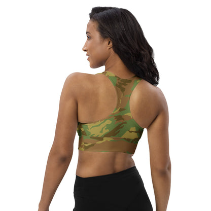 South African RECCE Hunter Group CAMO Longline sports bra - Womens Sports Bra