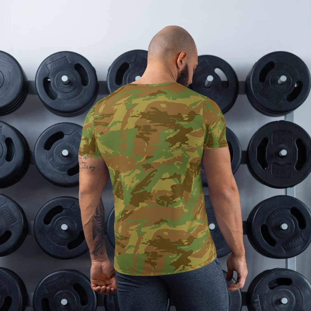 South African RECCE Hunter Group CAMO Men’s Athletic T-shirt