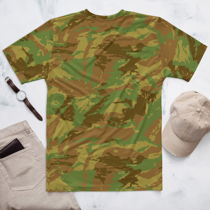 Brushstroke RECCE Hunter Group South African CAMO Mens T-Shirt