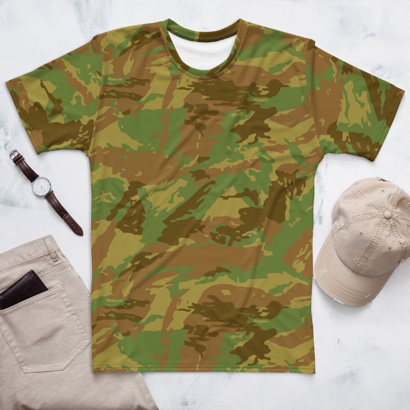 Brushstroke RECCE Hunter Group South African CAMO Mens T-Shirt - XS