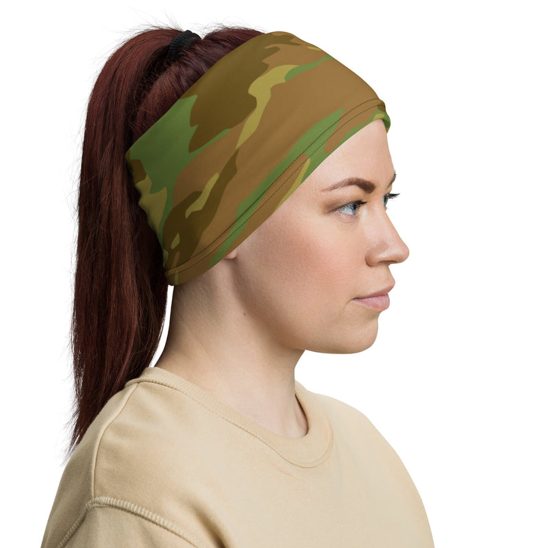 Brushstroke RECCE Hunter Group South African CAMO Neck Gaiter - Head