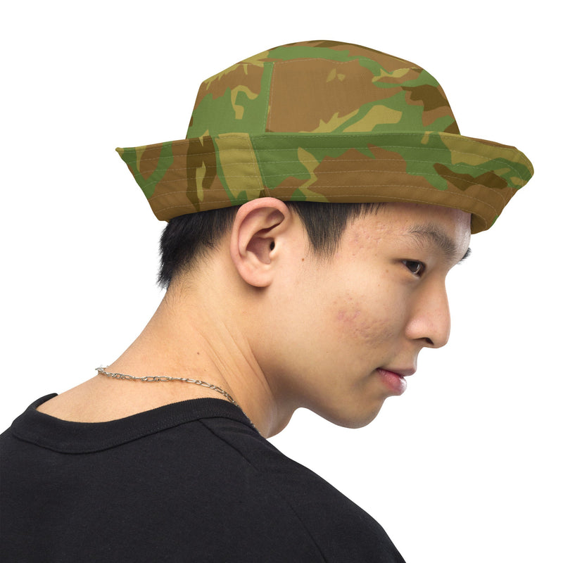 Brushstroke RECCE Hunter Group South African CAMO Reversible Bucket Hat - Head