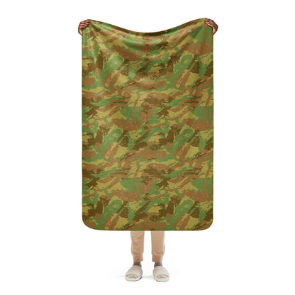South African RECCE Hunter Group CAMO Sherpa blanket - 37″×57″ - Blankets