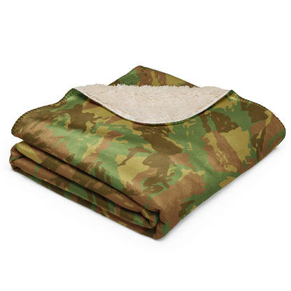 South African RECCE Hunter Group CAMO Sherpa blanket - Blankets