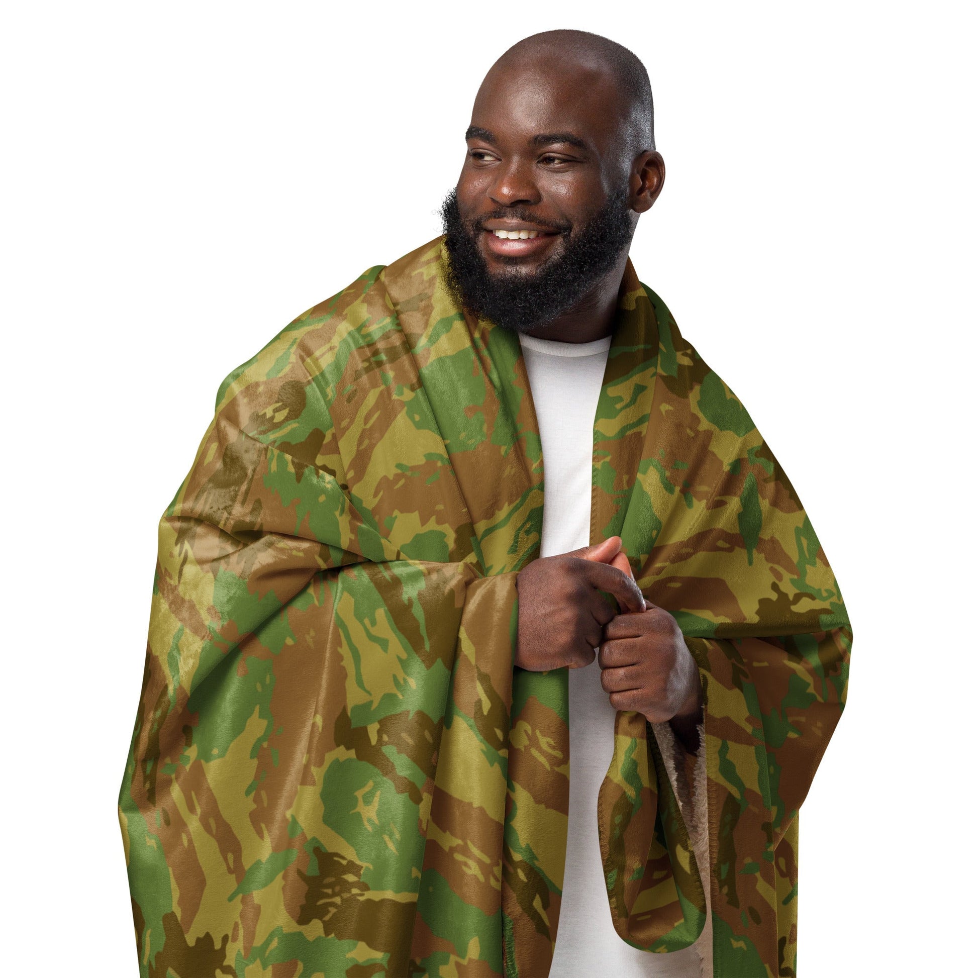South African RECCE Hunter Group CAMO Sherpa blanket - Blankets