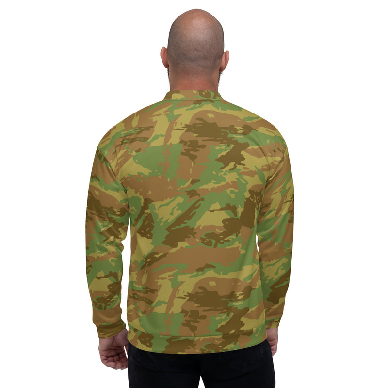 Brushstroke RECCE Hunter Group South African CAMO Unisex Bomber Jacket
