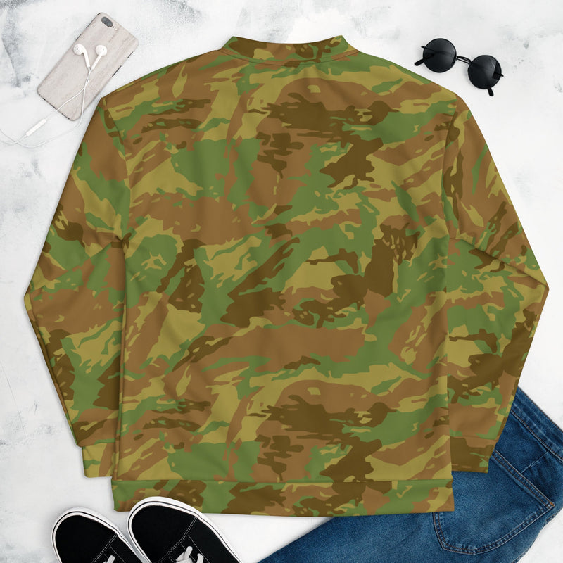 Brushstroke RECCE Hunter Group South African CAMO Unisex Bomber Jacket