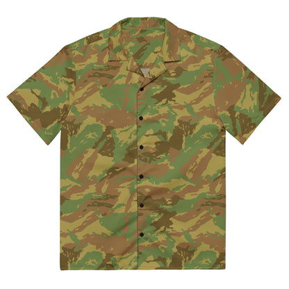 South African RECCE Hunter Group CAMO Unisex button shirt - 2XS - Button Shirts