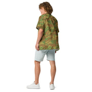 Brushstroke RECCE Hunter Group South African CAMO Unisex Short-Sleeve Button Shirt - Button-Up