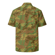 Brushstroke RECCE Hunter Group South African CAMO Unisex Short-Sleeve Button Shirt - Button-Up