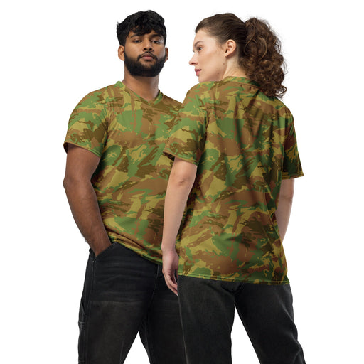 Brushstroke RECCE Hunter Group South African CAMO Unisex Sports Jersey - 2XS