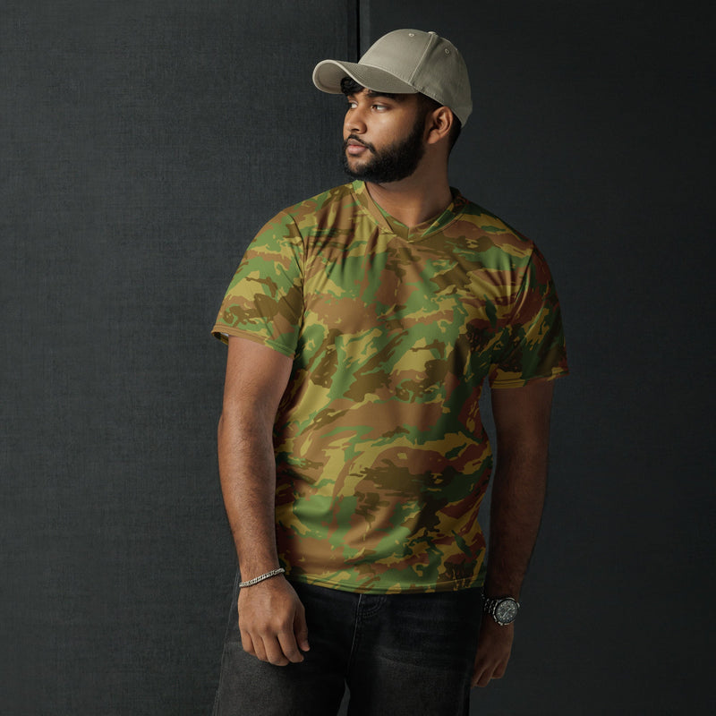 Brushstroke RECCE Hunter Group South African CAMO Unisex Sports Jersey