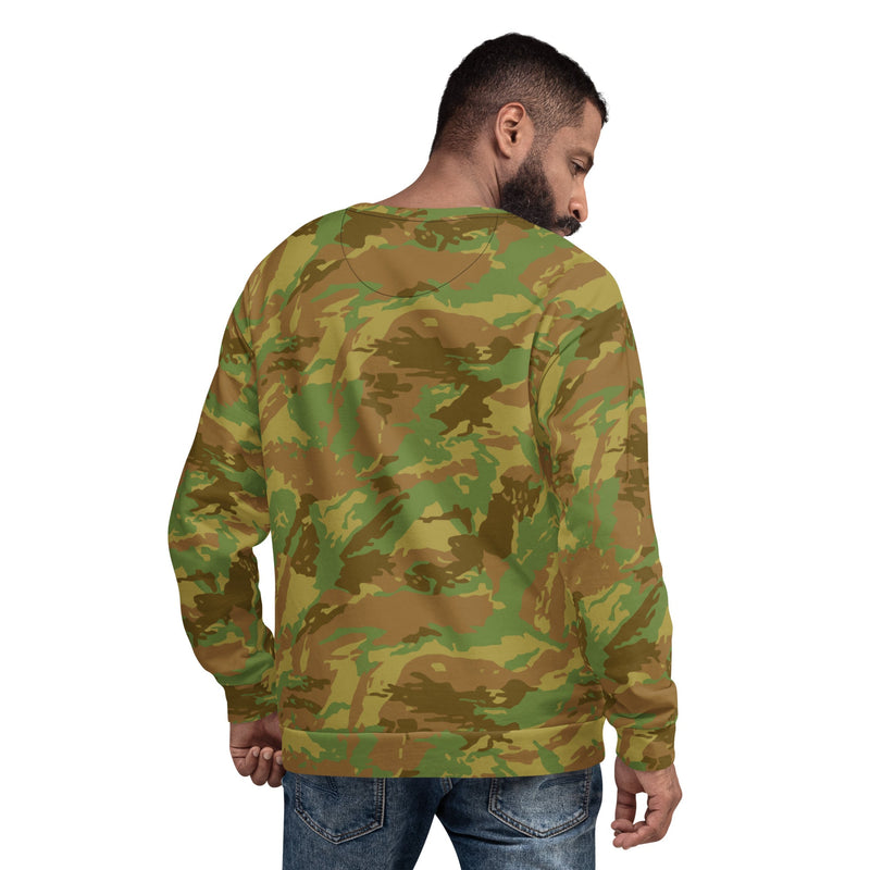 Brushstroke RECCE Hunter Group South African CAMO Unisex Sweatshirt