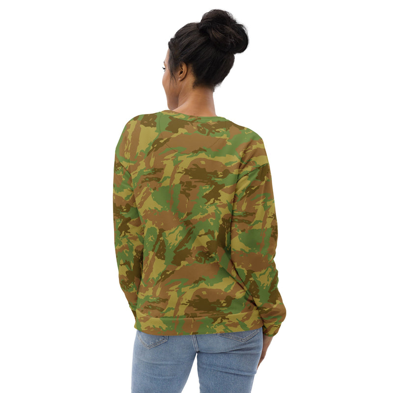 Brushstroke RECCE Hunter Group South African CAMO Unisex Sweatshirt