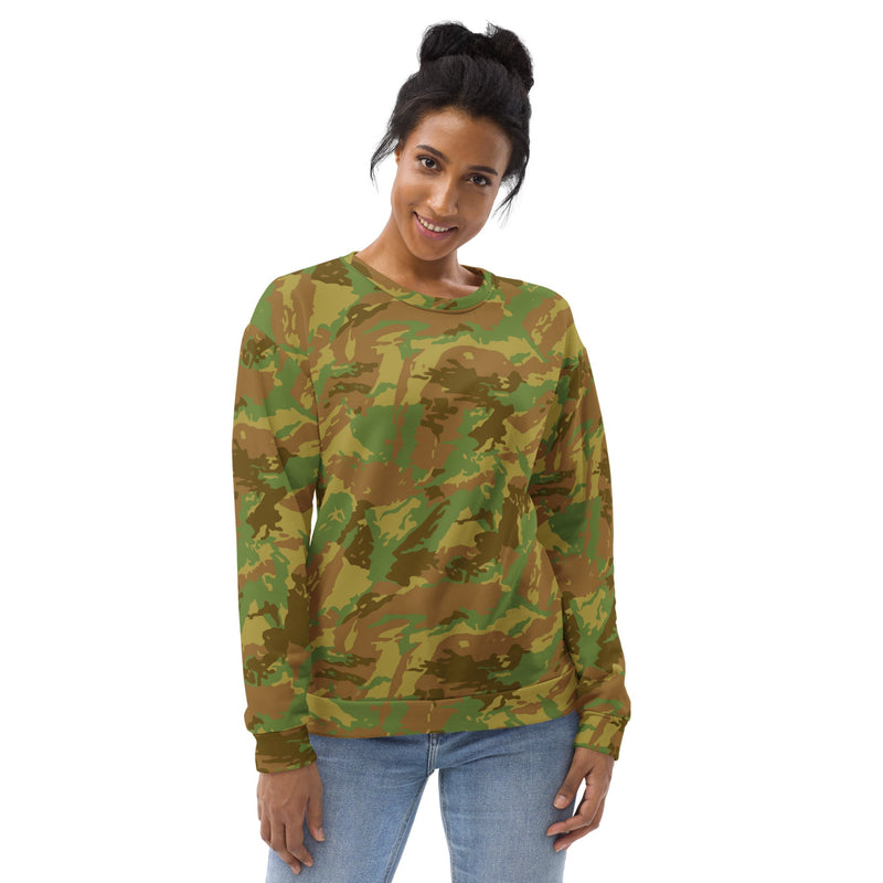 Brushstroke RECCE Hunter Group South African CAMO Unisex Sweatshirt