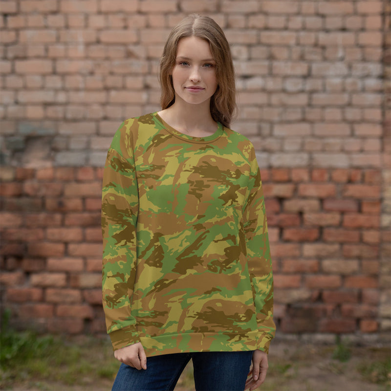 Brushstroke RECCE Hunter Group South African CAMO Unisex Sweatshirt
