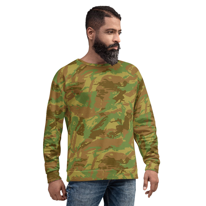 Brushstroke RECCE Hunter Group South African CAMO Unisex Sweatshirt