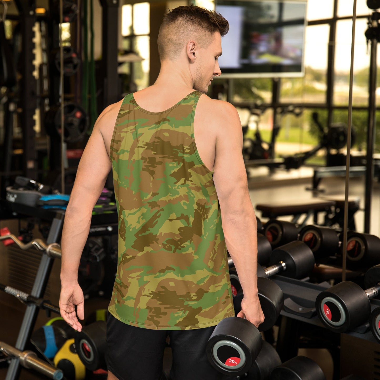 South African RECCE Hunter Group CAMO Unisex Tank Top