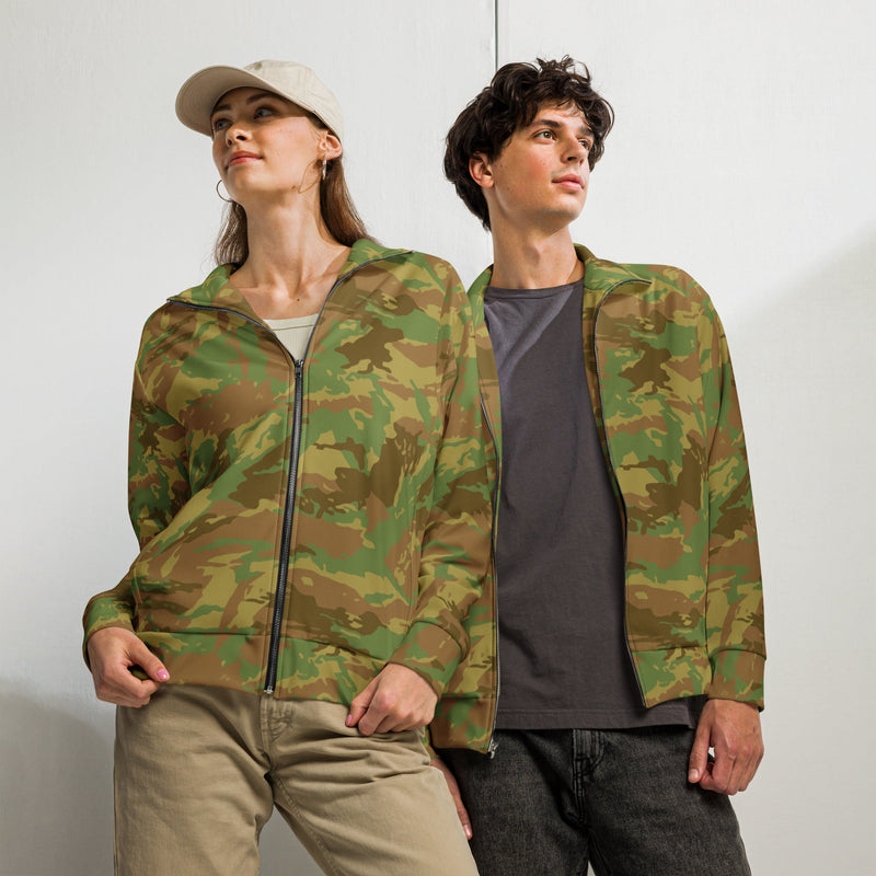 Brushstroke RECCE Hunter Group South African CAMO Unisex Track Jacket - 2XS