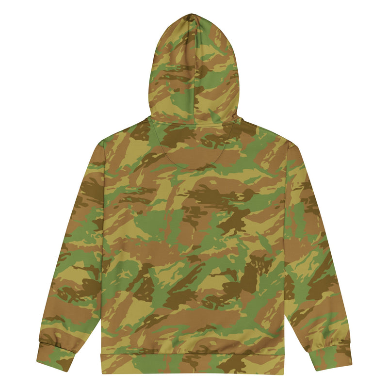 Brushstroke RECCE Hunter Group South African CAMO Unisex Zip Hoodie