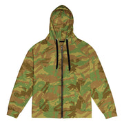 Brushstroke RECCE Hunter Group South African CAMO Unisex Zip Hoodie - 2XS