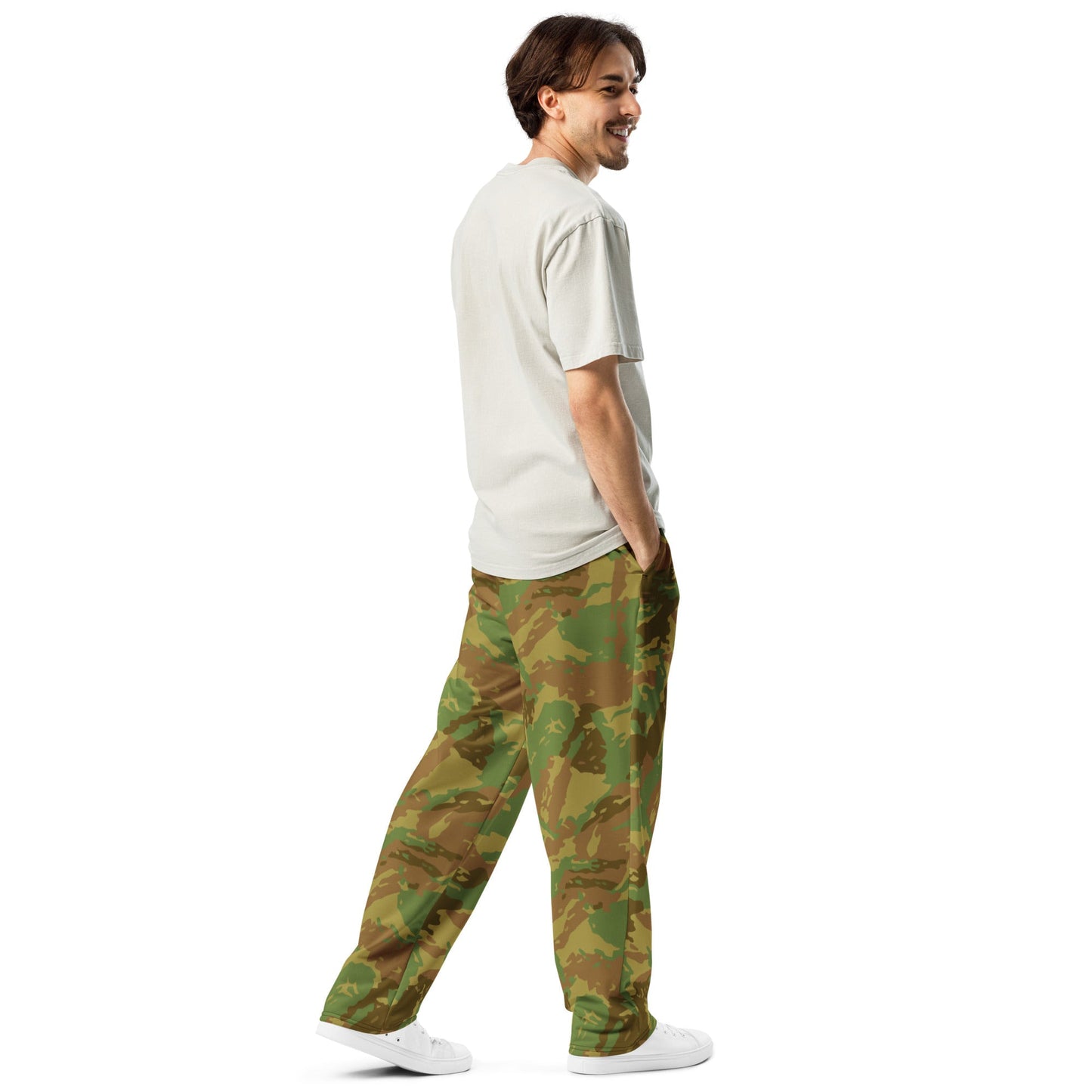 South African RECCE Hunter Group CAMO Wide-leg joggers - Joggers