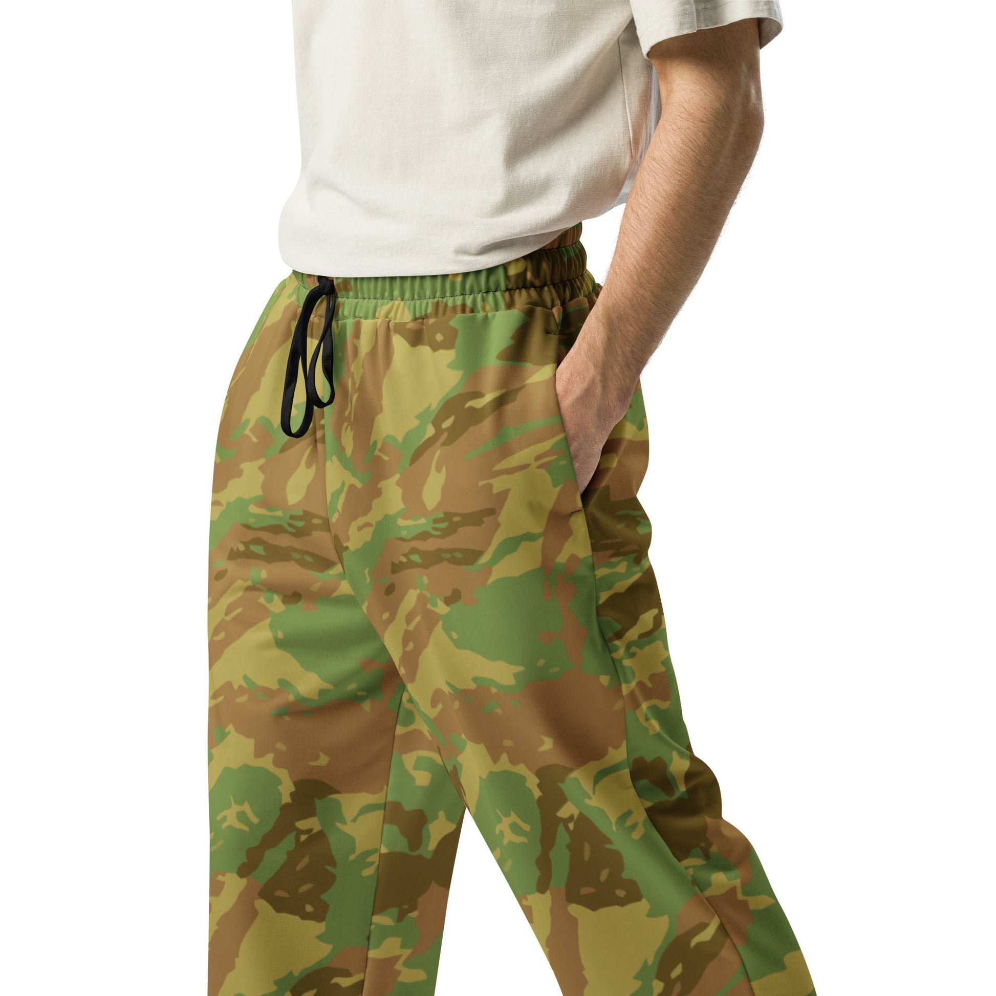 South African RECCE Hunter Group CAMO Wide-leg joggers - Joggers