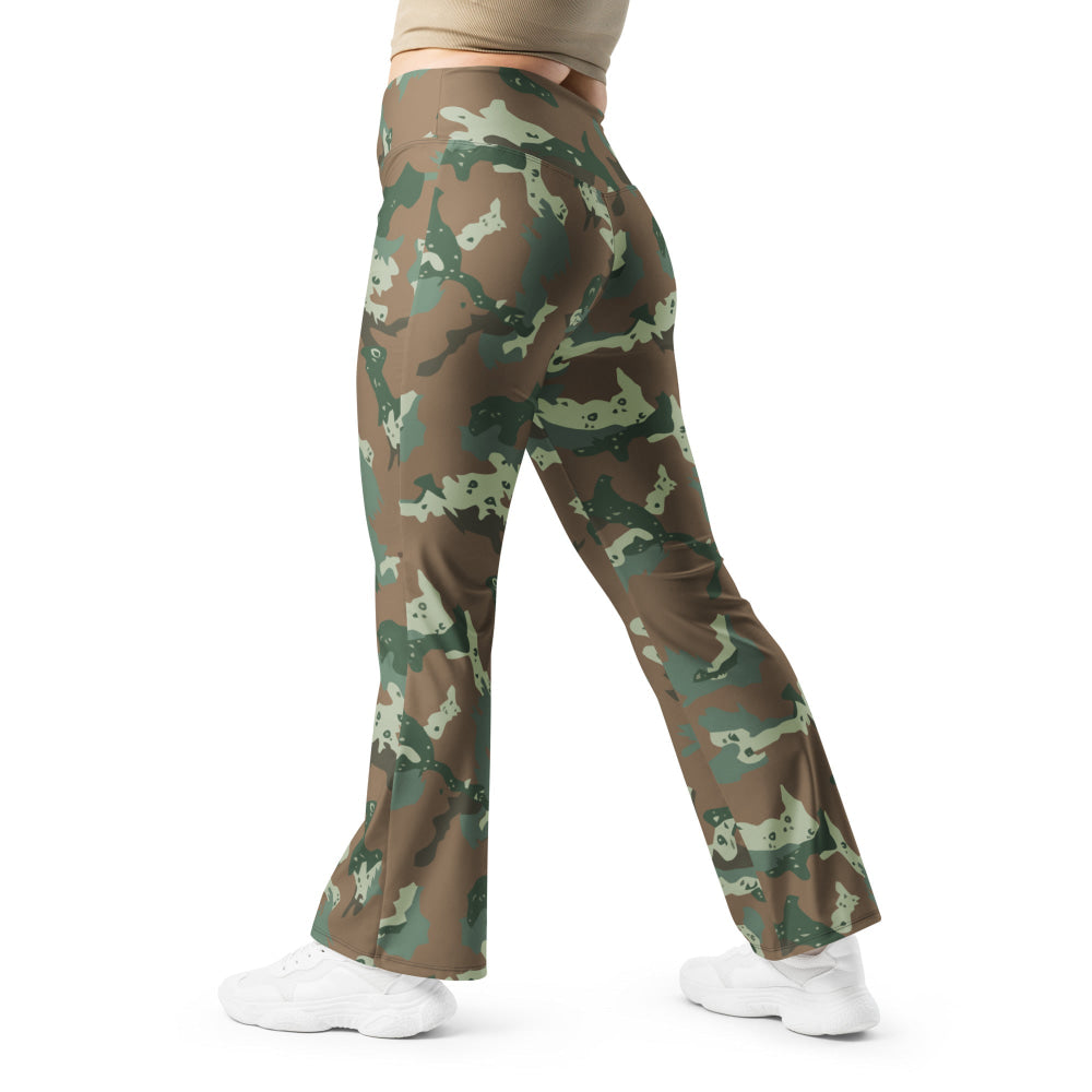 South African Soldier 2000 CAMO Flare leggings - 2XS - Womens Leggings