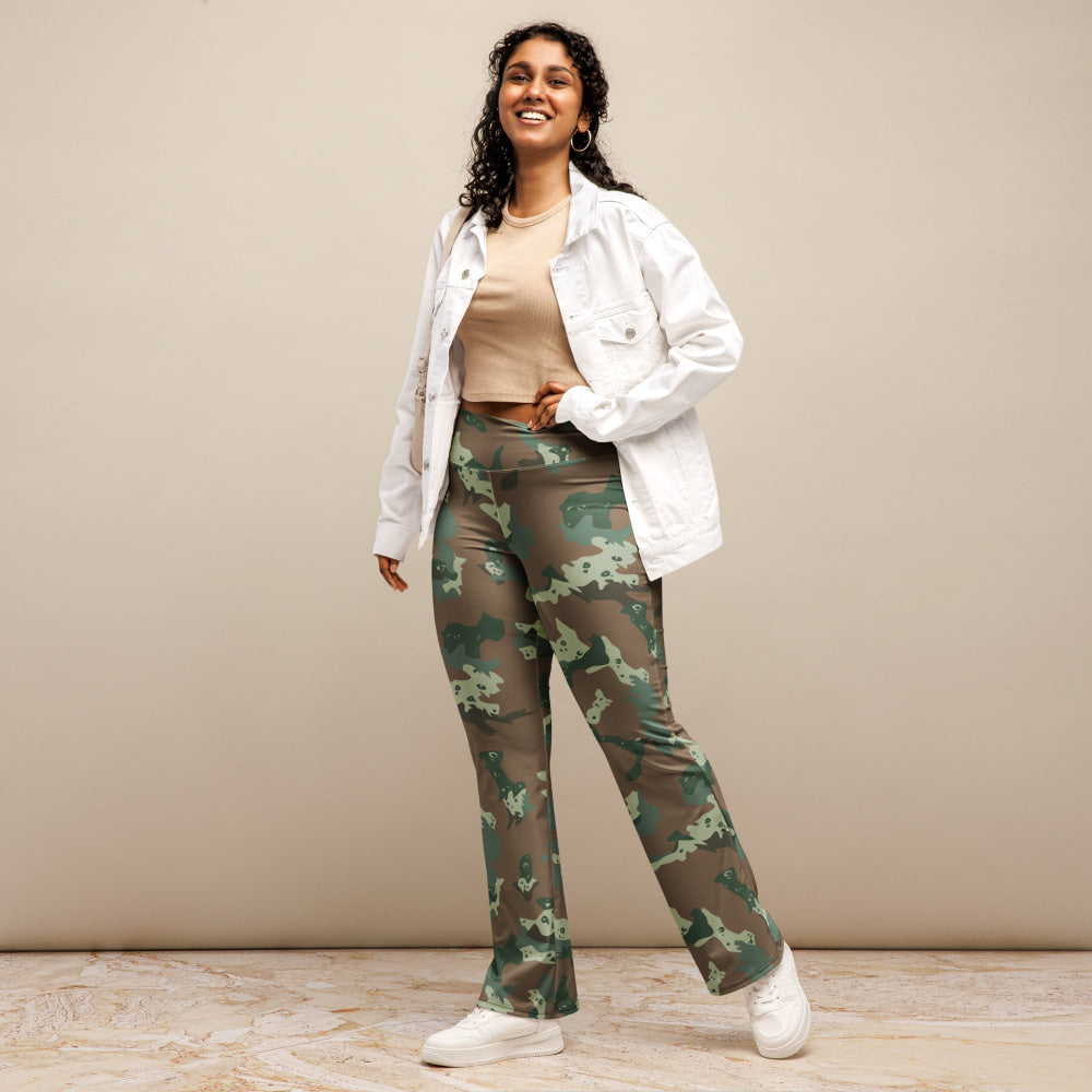 South African Soldier 2000 CAMO Flare leggings - Womens Leggings